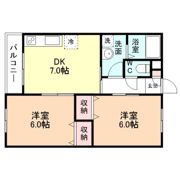 パラッツオ植木 C棟の間取り画像