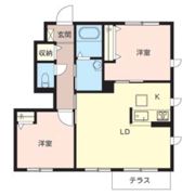 クワトロスクエアの間取り画像