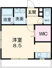プランドール岡本の間取り画像