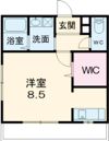 プランドール岡本の間取り画像
