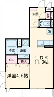 メゾン・ド・クルーの間取り画像