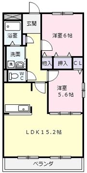 ハートフルマンション ステラの間取り画像