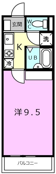 Racoon D1の間取り画像