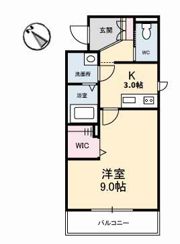 グランベレオ千代田の間取り画像
