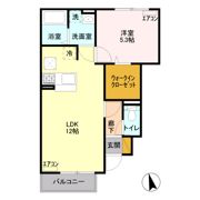 アケボノ Ⅱの間取り画像