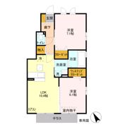 ピルム フローレス Bの間取り画像