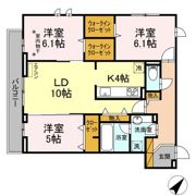 フォルトゥーナ南流山の間取り画像