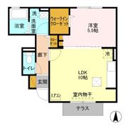 プランドールの間取り画像