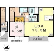 マーブル コートの間取り画像