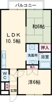 グリーンシャトレⅡの間取り画像