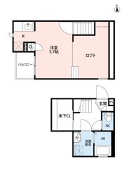 CB鳥栖アイナの間取り画像