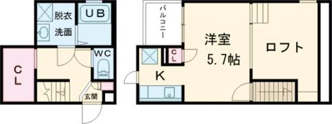CB鳥栖アイナの間取り画像