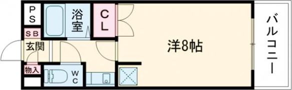 エスポワール大津和の間取り画像