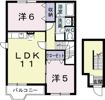ガーデンロイヤルBの間取り画像