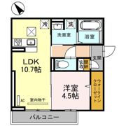 TKK万代の間取り画像