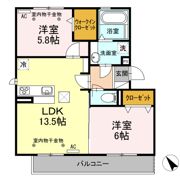 ラ・プランドールの間取り画像