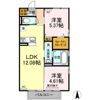 パル霧島の間取り画像