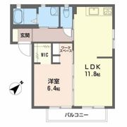 コーポ春風Ⅳの間取り画像