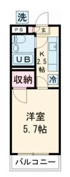コーポワールドA棟の間取り画像