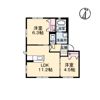 River Court Ⅱ棟の間取り画像