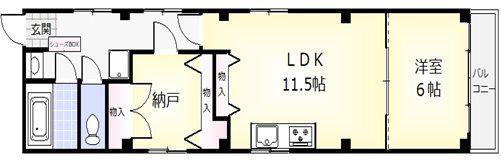 コンツェルト四条西洞院の間取り画像