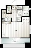 エンクレスト薬院の間取り画像