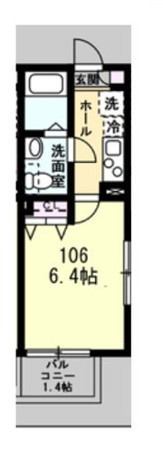 T＆FレジデンスⅥの間取り画像