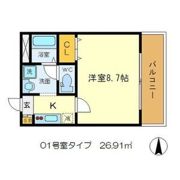 アンカステッロ二条の間取り画像