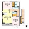 サンセールTKN Aの間取り画像