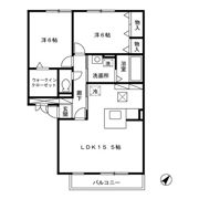 ベルデュール 弐番館の間取り画像