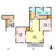 エクセル四街道の間取り画像