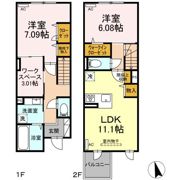 グラナーデ高井戸東の間取り画像