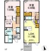 グラナーデ高井戸東の間取り画像