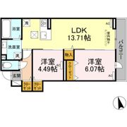 グラナーデ高井戸東の間取り画像