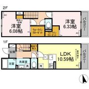 グラナーデ高井戸東の間取り画像