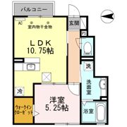 アジュールⅡの間取り画像