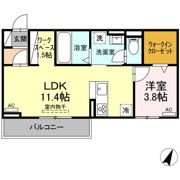 D-square四ツ谷の間取り画像