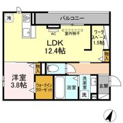 D-square四ツ谷の間取り画像