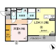 Laulea 大道の間取り画像