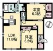カーサ フェリオの間取り画像