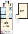アンジュ ド ボヌールの間取り画像