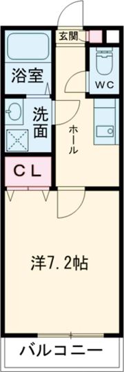 ジーメゾン大久保の間取り画像