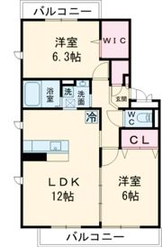 ファミーユ・Mの間取り画像