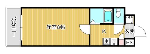 エクセレンス城南の間取り画像