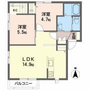 グランド ソレイユ Cの間取り画像