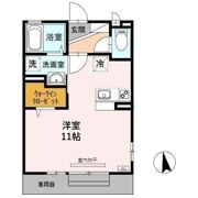 D-room下黒田の間取り画像
