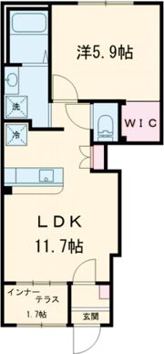 フェリーチェ関空の間取り画像