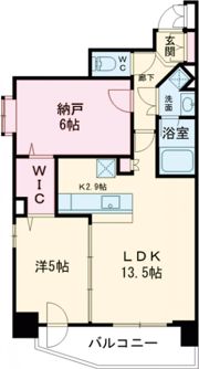ワコーレ神戸元町マークスの間取り画像