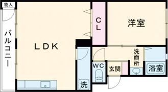 垂水農住団地2号棟の間取り画像