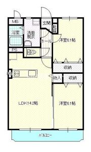 ジェンテの間取り画像